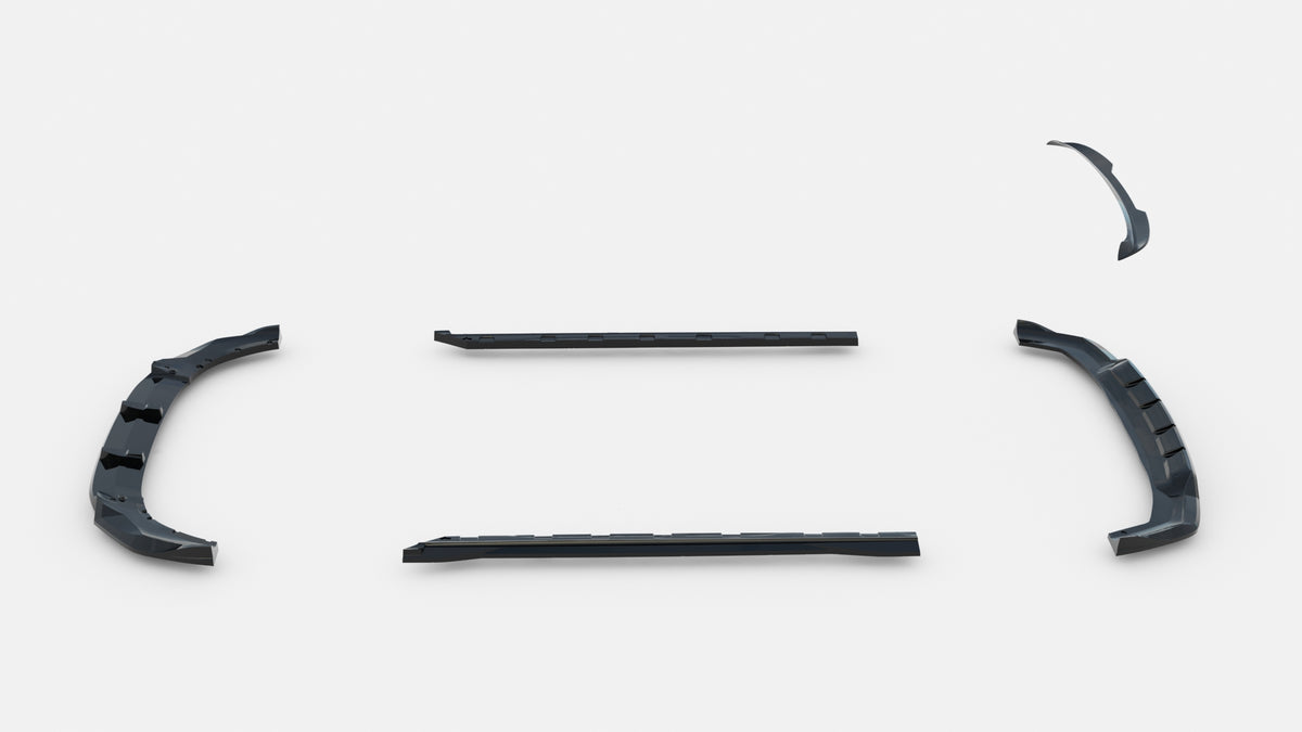 Frontspoiler Lippe, Seitenschweller, Heckdiffusor MG HS MK1 Facelift