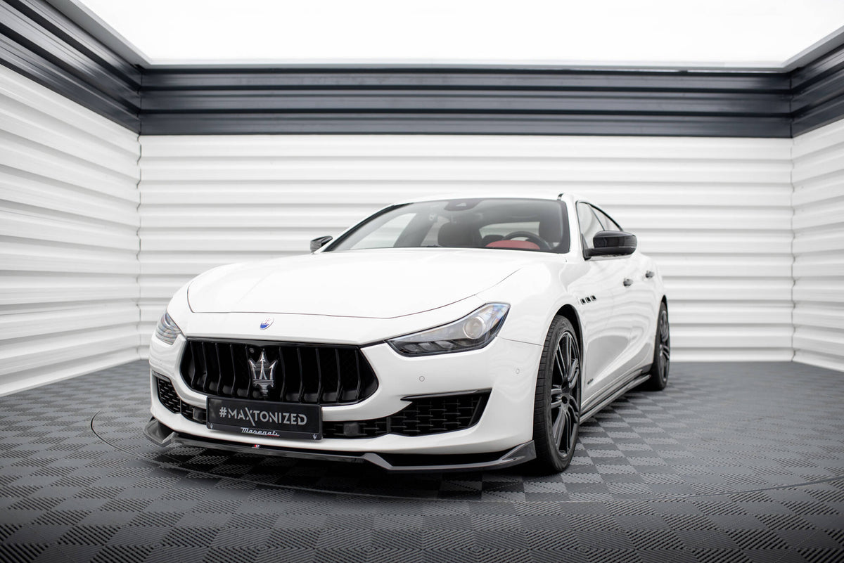 Frontspoiler Lippe, Seitenschweller und Heckdiffusor Satz Maserati Ghibli Mk3 Facelift