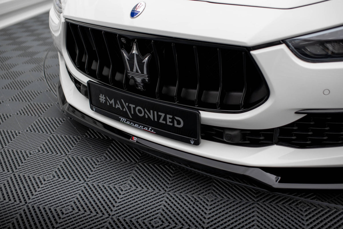 Frontspoiler Lippe, Seitenschweller und Heckdiffusor Satz Maserati Ghibli Mk3 Facelift