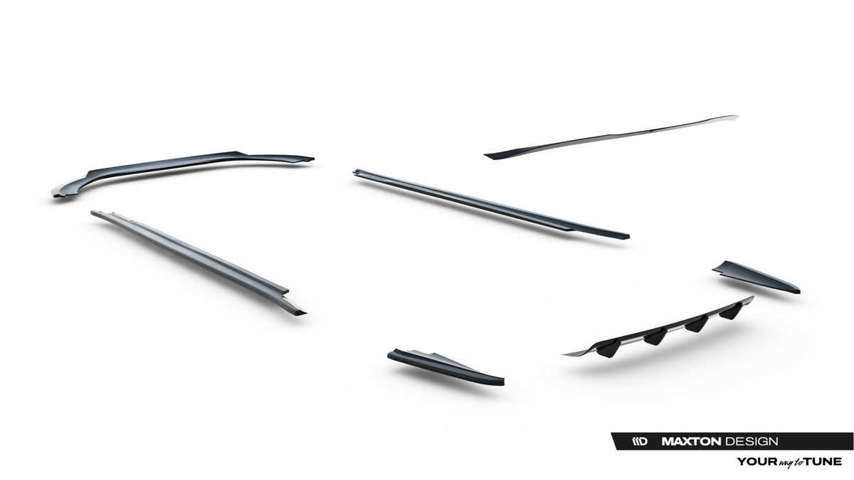 Frontspoiler Lippe, Seitenschweller, Heckdiffusor Maserati Quattroporte MK6