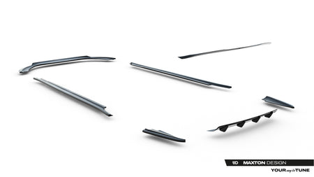 Frontspoiler Lippe, Seitenschweller, Heckdiffusor Maserati Quattroporte MK6