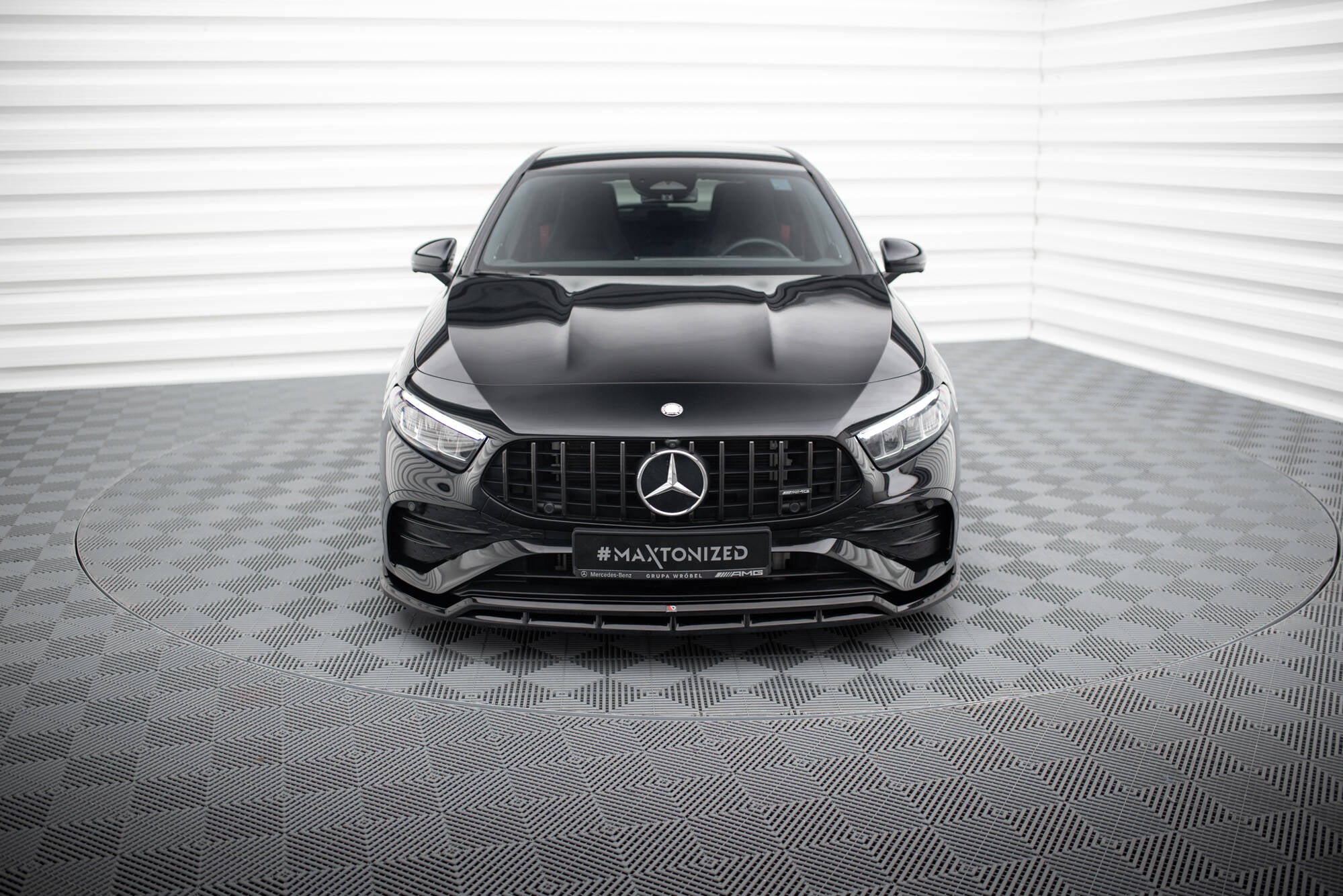 Frontspoiler Lippe, Seitenschweller, Heckdiffusor Mercedes-AMG A35 Hatchback W177 Facelift