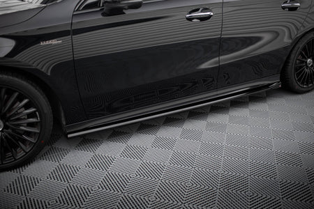 Frontspoiler Lippe, Seitenschweller, Heckdiffusor Mercedes-AMG A35 Hatchback W177 Facelift