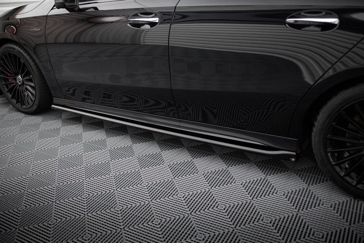 Frontspoiler Lippe, Seitenschweller, Heckdiffusor Mercedes-AMG A35 Hatchback W177 Facelift