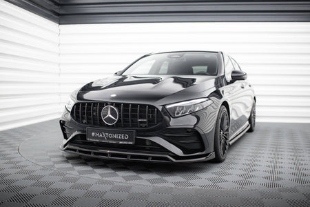 Frontspoiler Lippe, Seitenschweller, Heckdiffusor Mercedes-AMG A35 Hatchback W177 Facelift