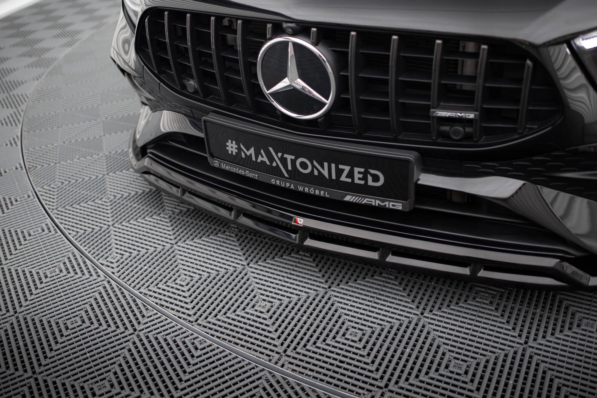 Frontspoiler Lippe, Seitenschweller, Heckdiffusor Mercedes-AMG A35 Hatchback W177 Facelift