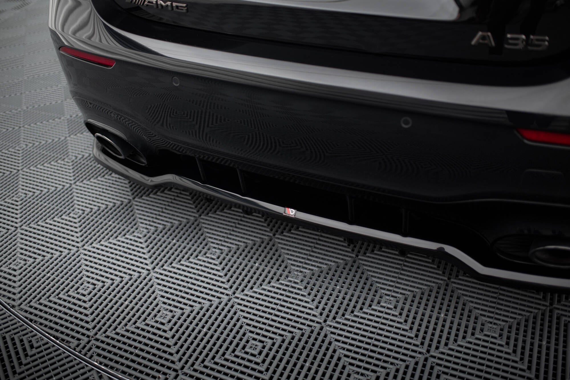 Frontspoiler Lippe, Seitenschweller, Heckdiffusor Mercedes-AMG A35 Hatchback W177 Facelift
