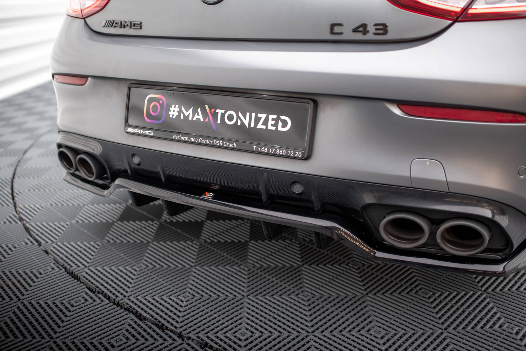 Frontspoiler Lippe Mercedes-AMG C43 Coupe C205 Facelift