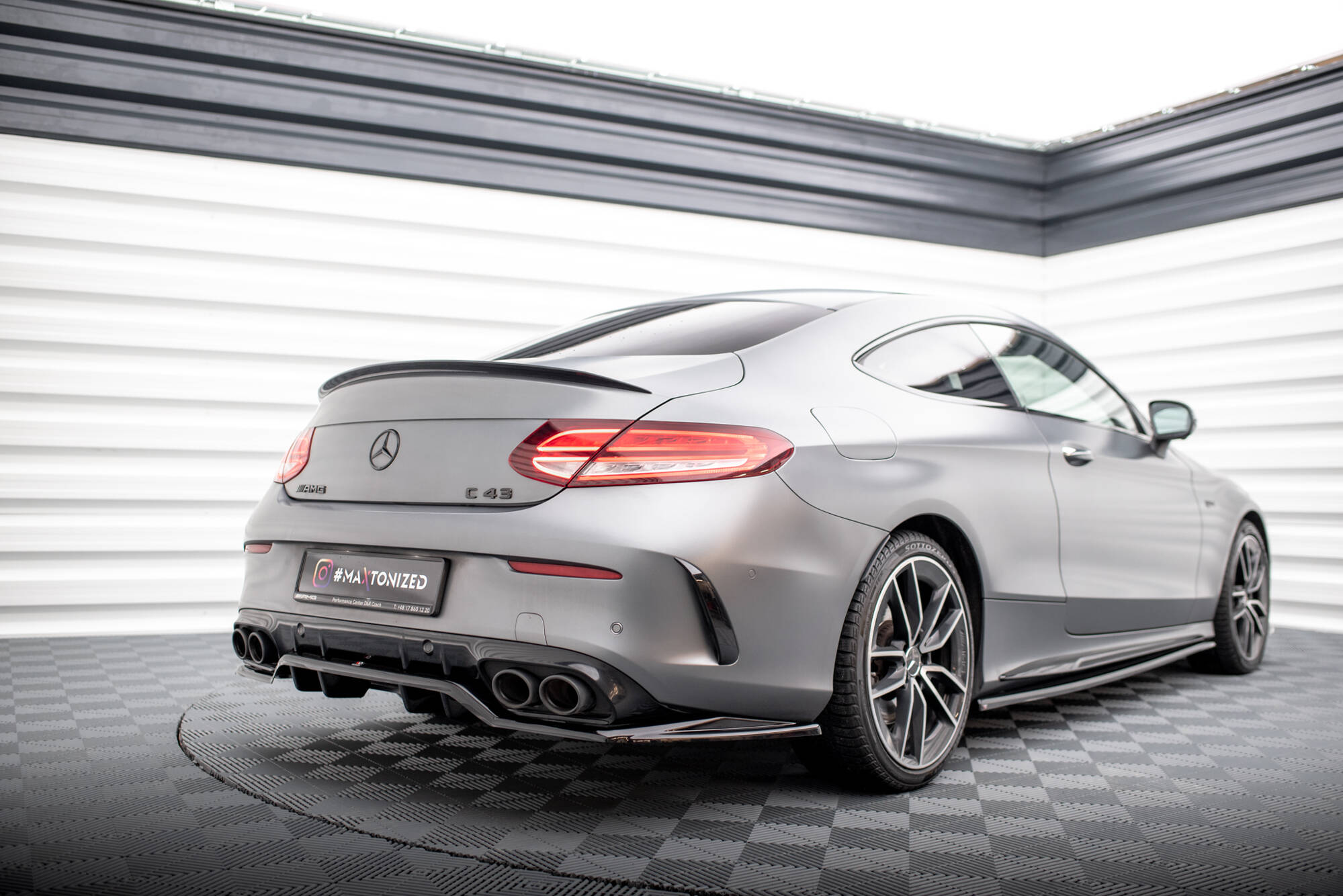 Frontspoiler Lippe Mercedes-AMG C43 Coupe C205 Facelift