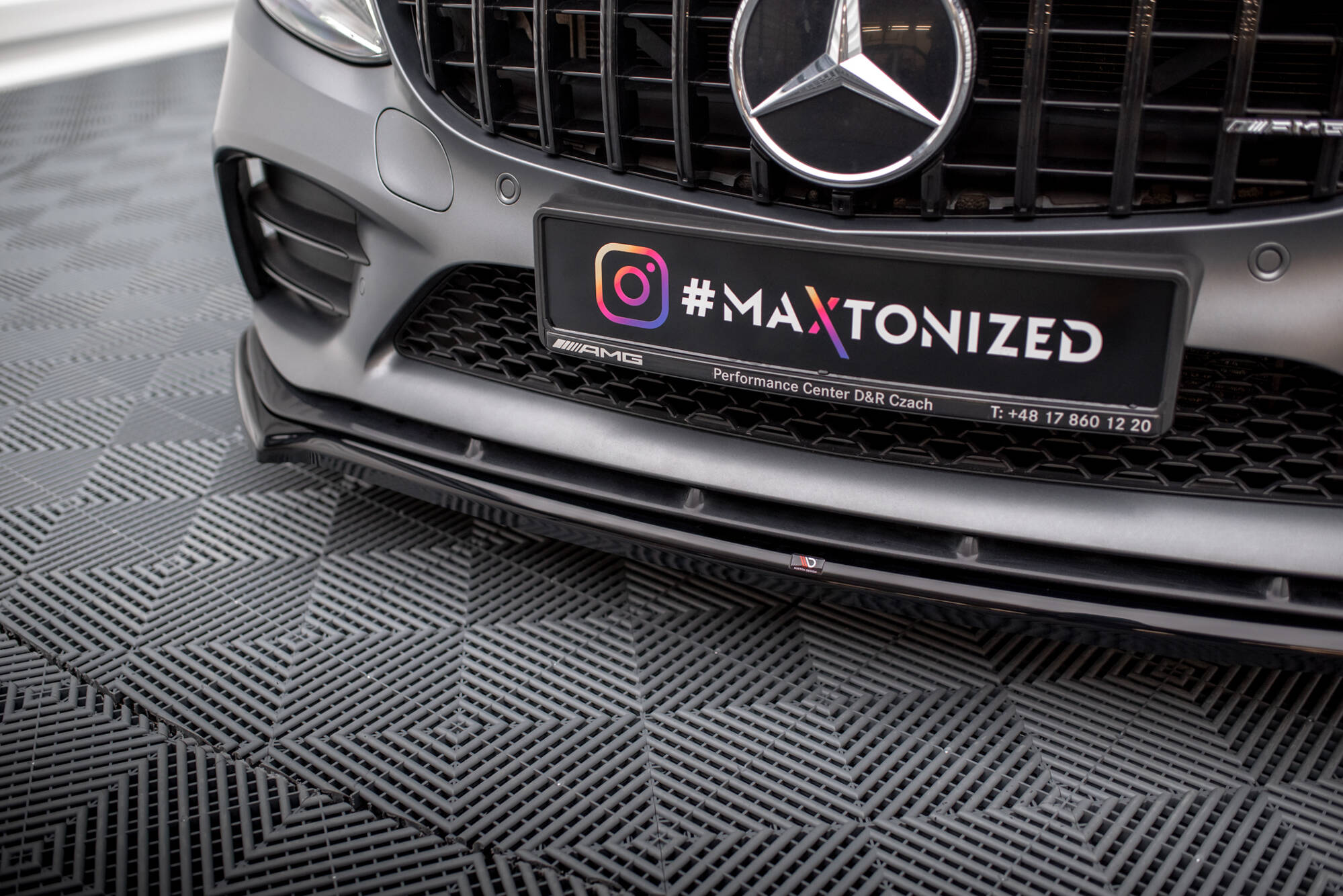 Frontspoiler Lippe Mercedes-AMG C43 Coupe C205 Facelift