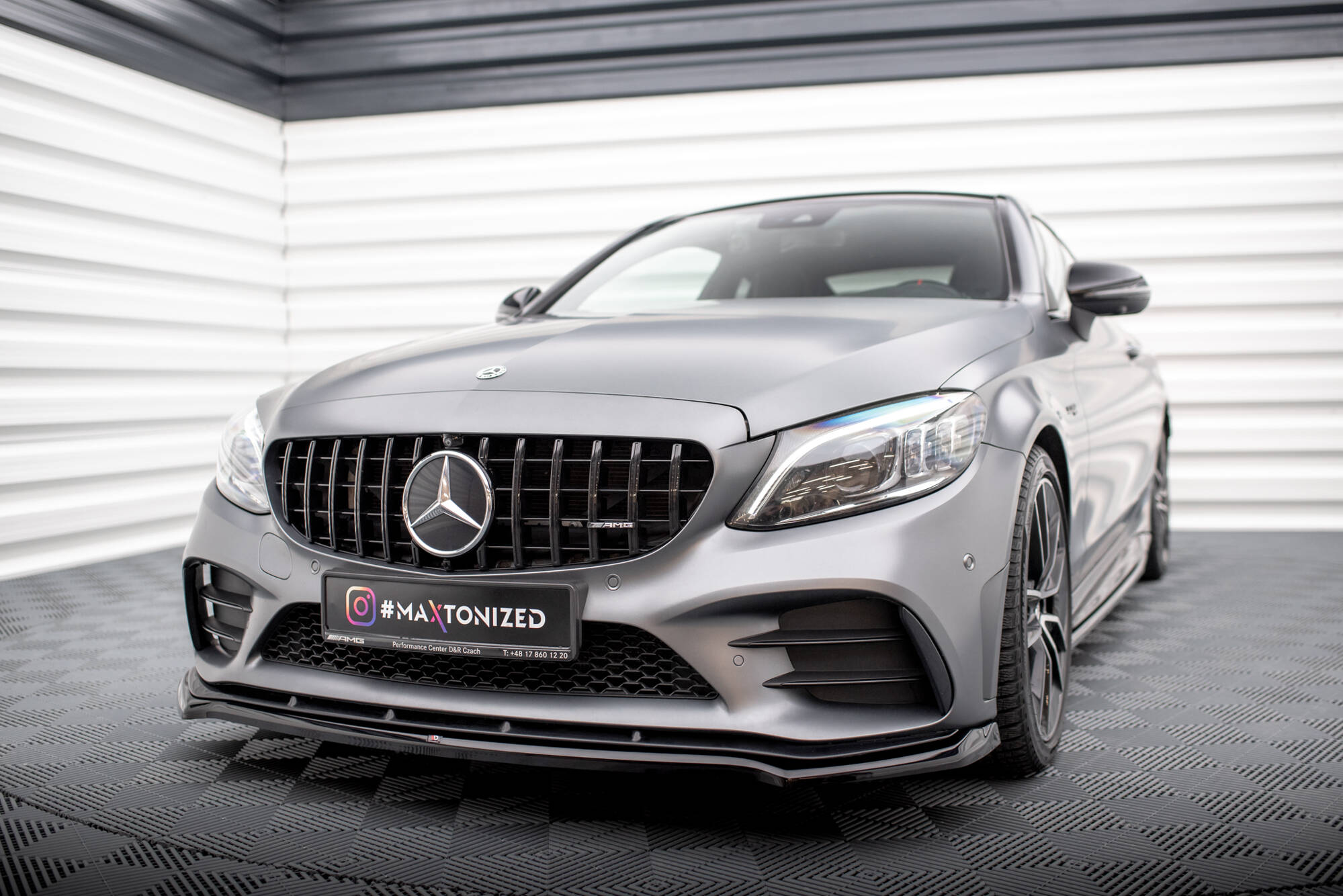 Frontspoiler Lippe Mercedes-AMG C43 Coupe C205 Facelift
