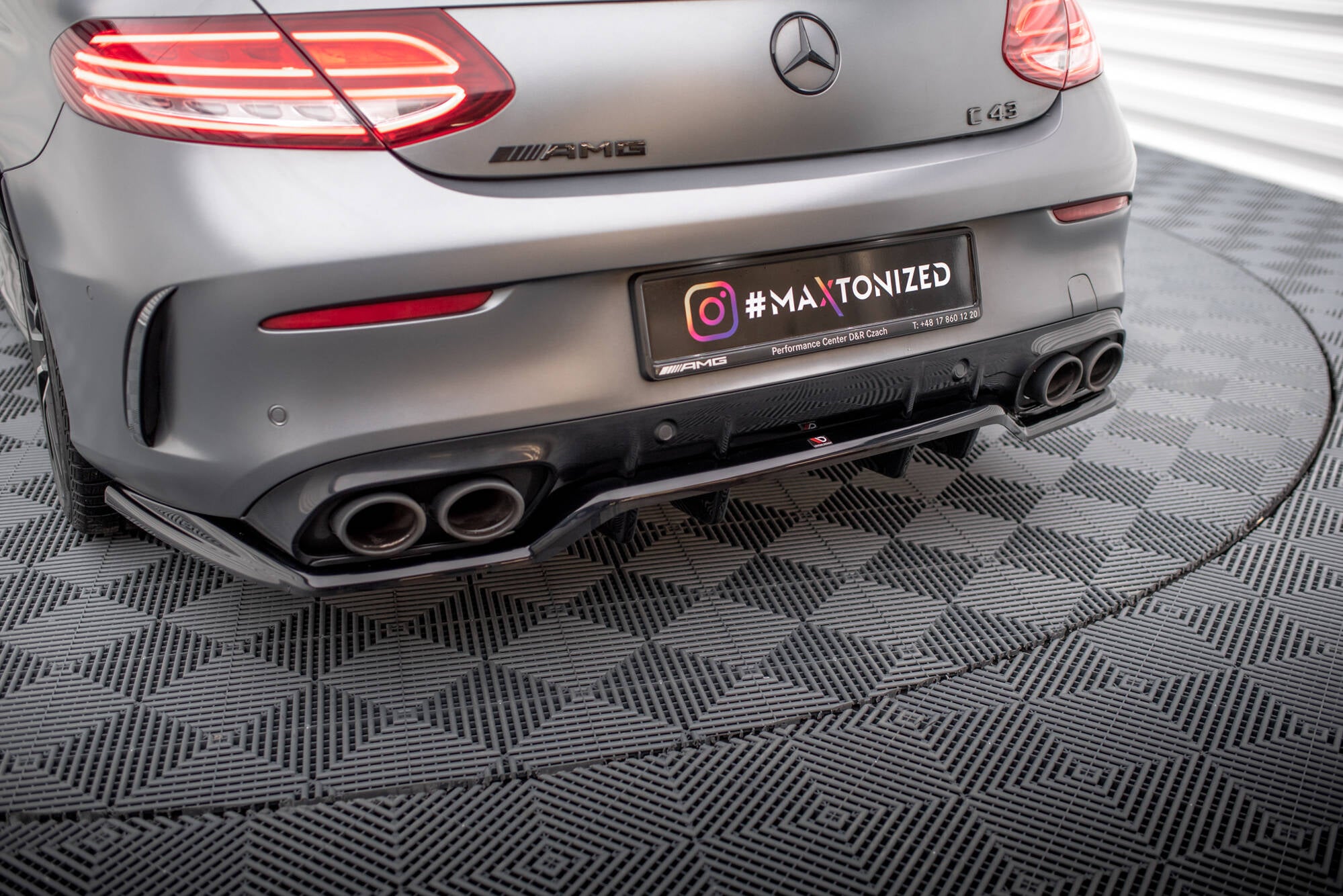 Frontspoiler Lippe Mercedes-AMG C43 Coupe C205 Facelift