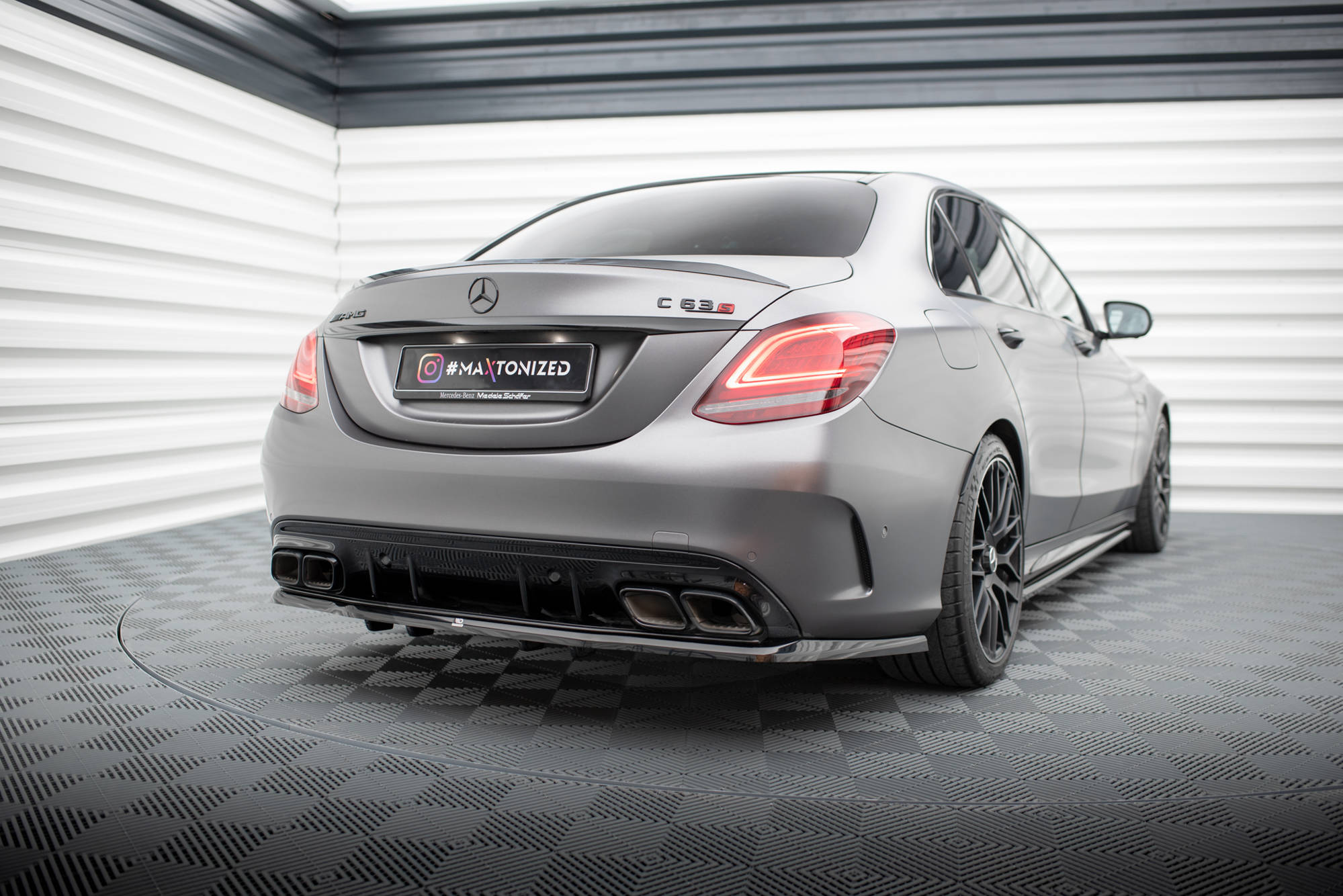 Frontspoiler Lippe Mercedes-AMG C63 W205 Facelift
