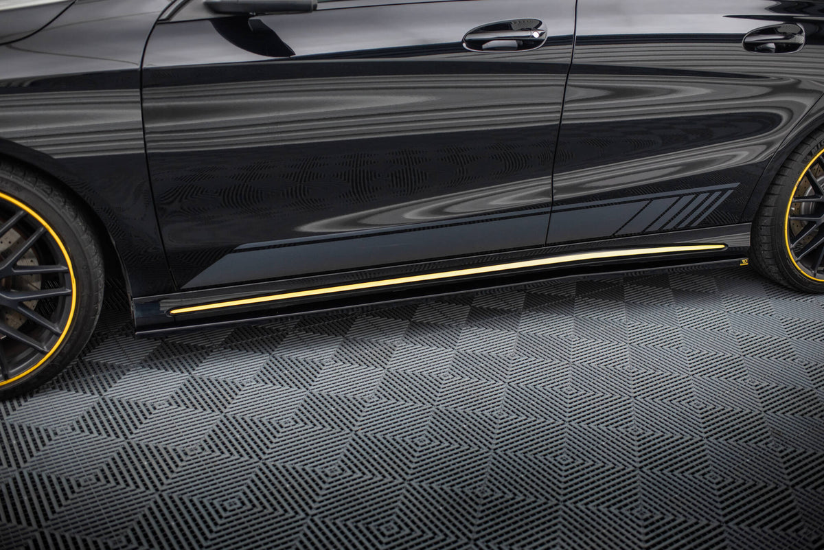 Frontspoiler Lippe, Seitenschweller und Heckdiffusor Mercedes-AMG CLA 45 Aero C117 Facelift