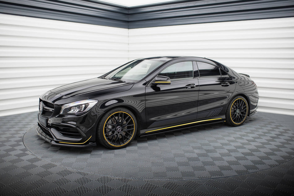 Frontspoiler Lippe, Seitenschweller und Heckdiffusor Mercedes-AMG CLA 45 Aero C117 Facelift