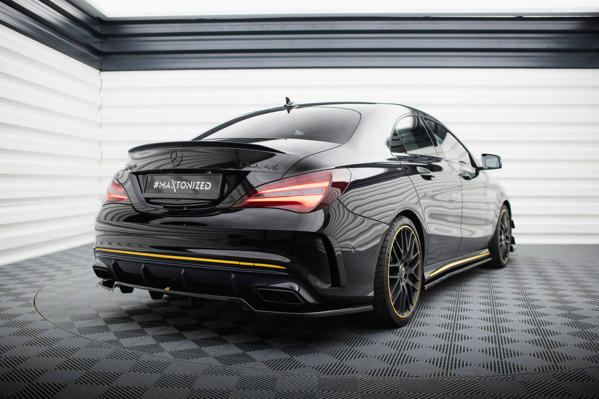 Frontspoiler Lippe, Seitenschweller und Heckdiffusor Mercedes-AMG CLA 45 Aero C117 Facelift