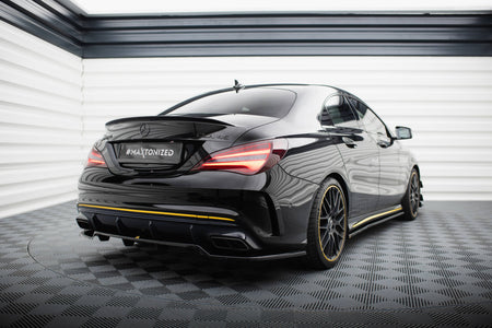 Frontspoiler Lippe, Seitenschweller und Heckdiffusor Mercedes-AMG CLA 45 Aero C117 Facelift