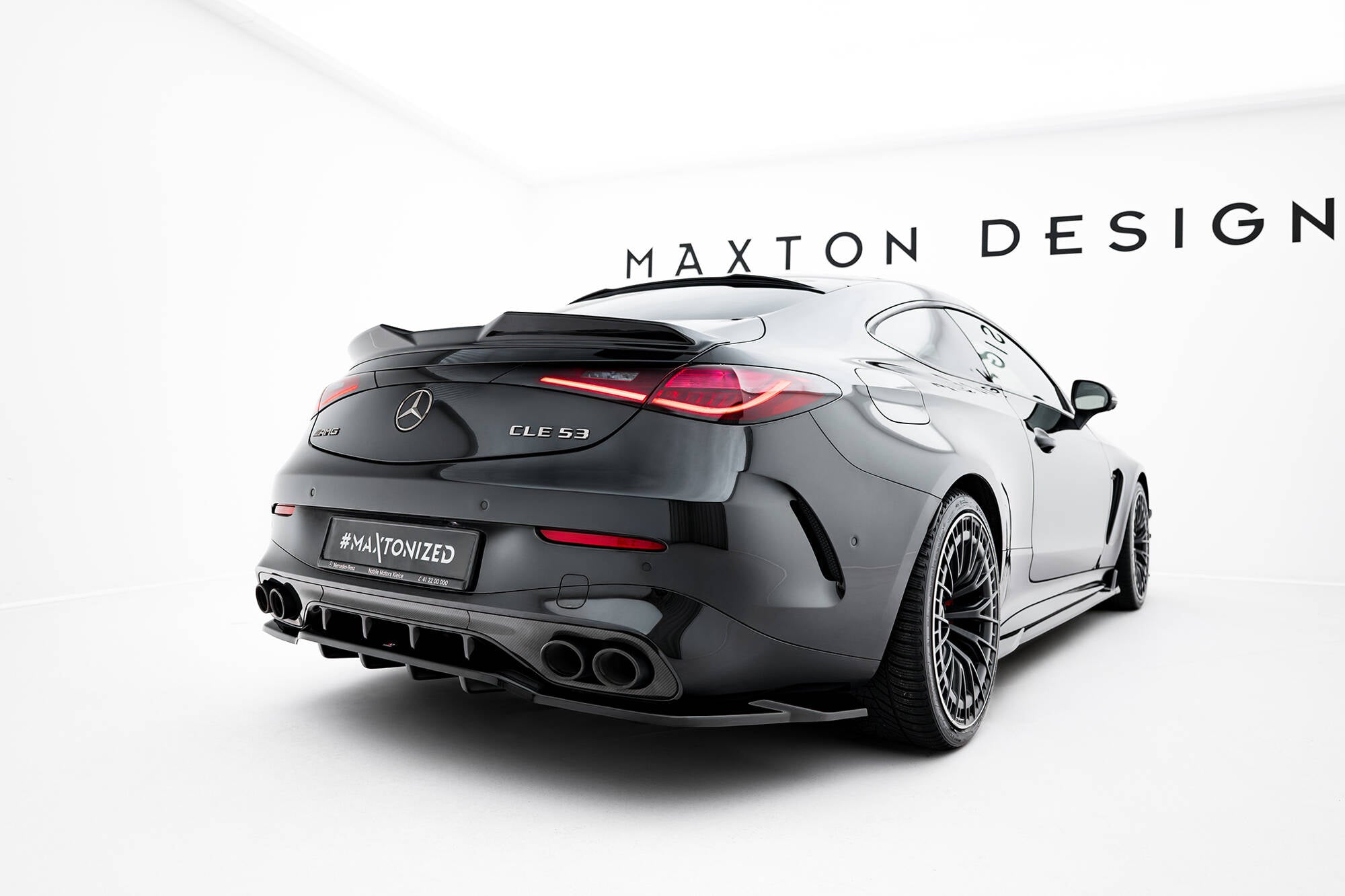 Frontspoiler Lippe, Seitenschweller und Heckdiffusor Satz Mercedes-AMG CLE 53 C236