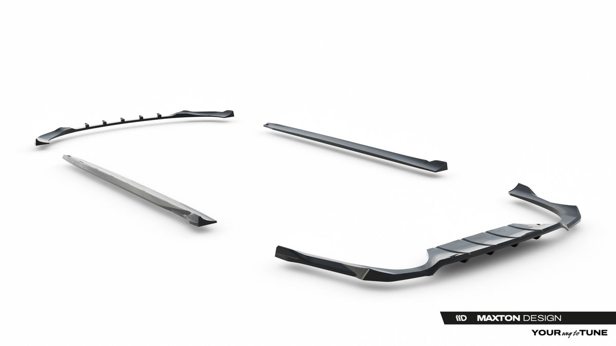 Frontspoiler Lippe, Seitenschweller, Heckdiffusor Mercedes-AMG E53 Sedan W214