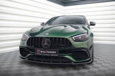 Frontspoiler Lippe, Seitenschweller, Heckdiffusor und Heckseiten Flaps Mercedes-AMG E63 W213 Facelift