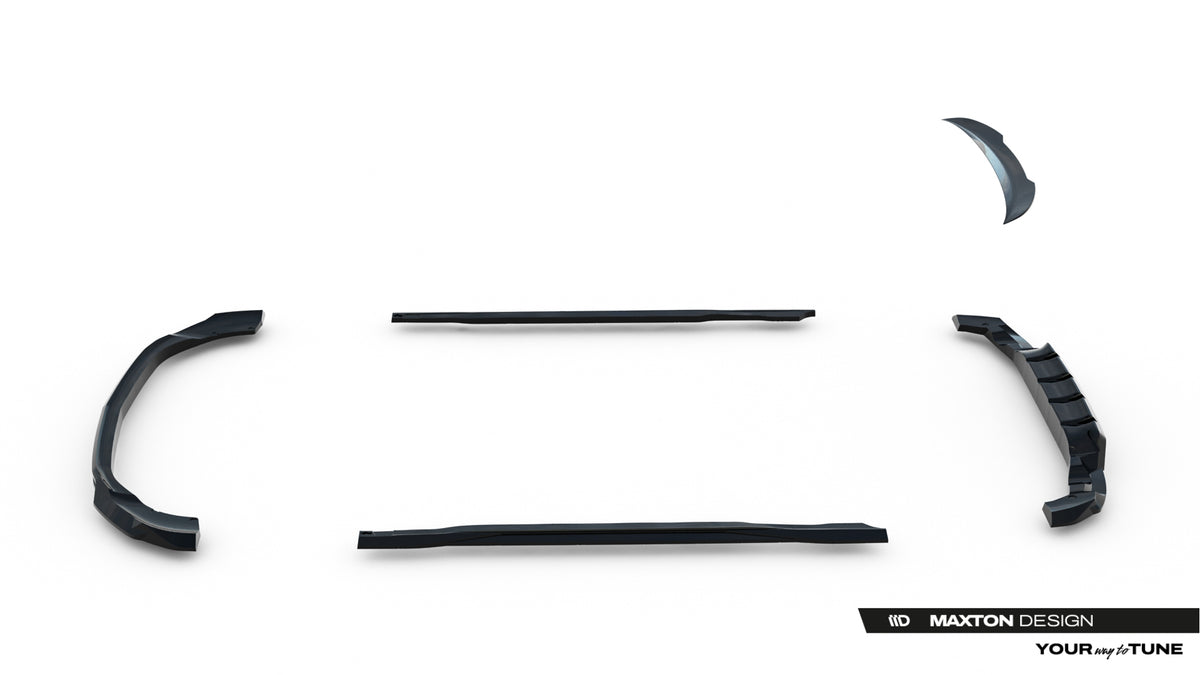 Frontspoiler Lippe, Seitenschweller, Heckdiffusor Mercedes-AMG GLA 35 H247 Facelift