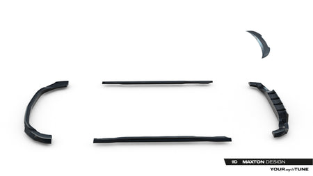 Frontspoiler Lippe, Seitenschweller, Heckdiffusor Mercedes-AMG GLA 35 H247 Facelift