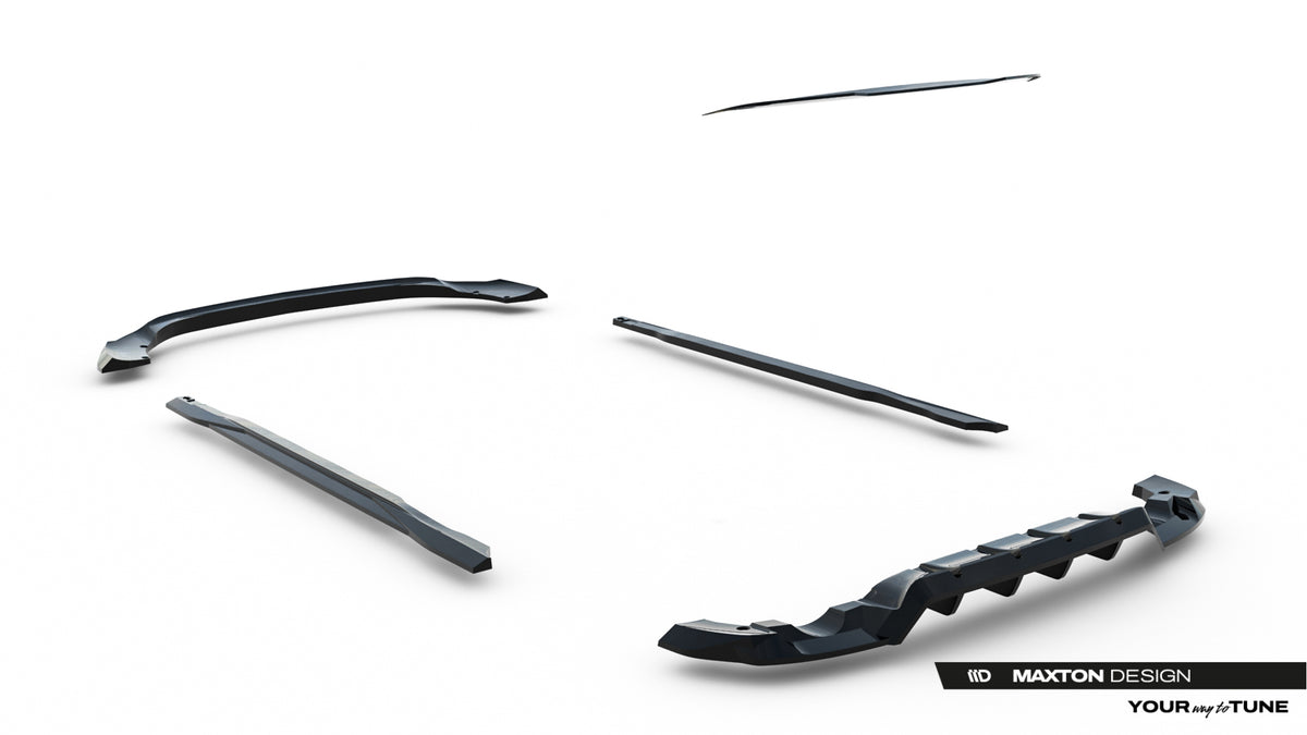 Frontspoiler Lippe, Seitenschweller, Heckdiffusor Mercedes-AMG GLA 35 H247 Facelift