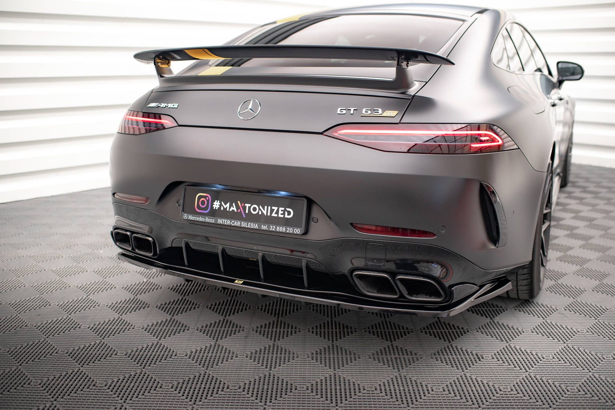 Frontspoiler Lippe Mercedes-AMG GT 63S 4 Door Coupe Aero