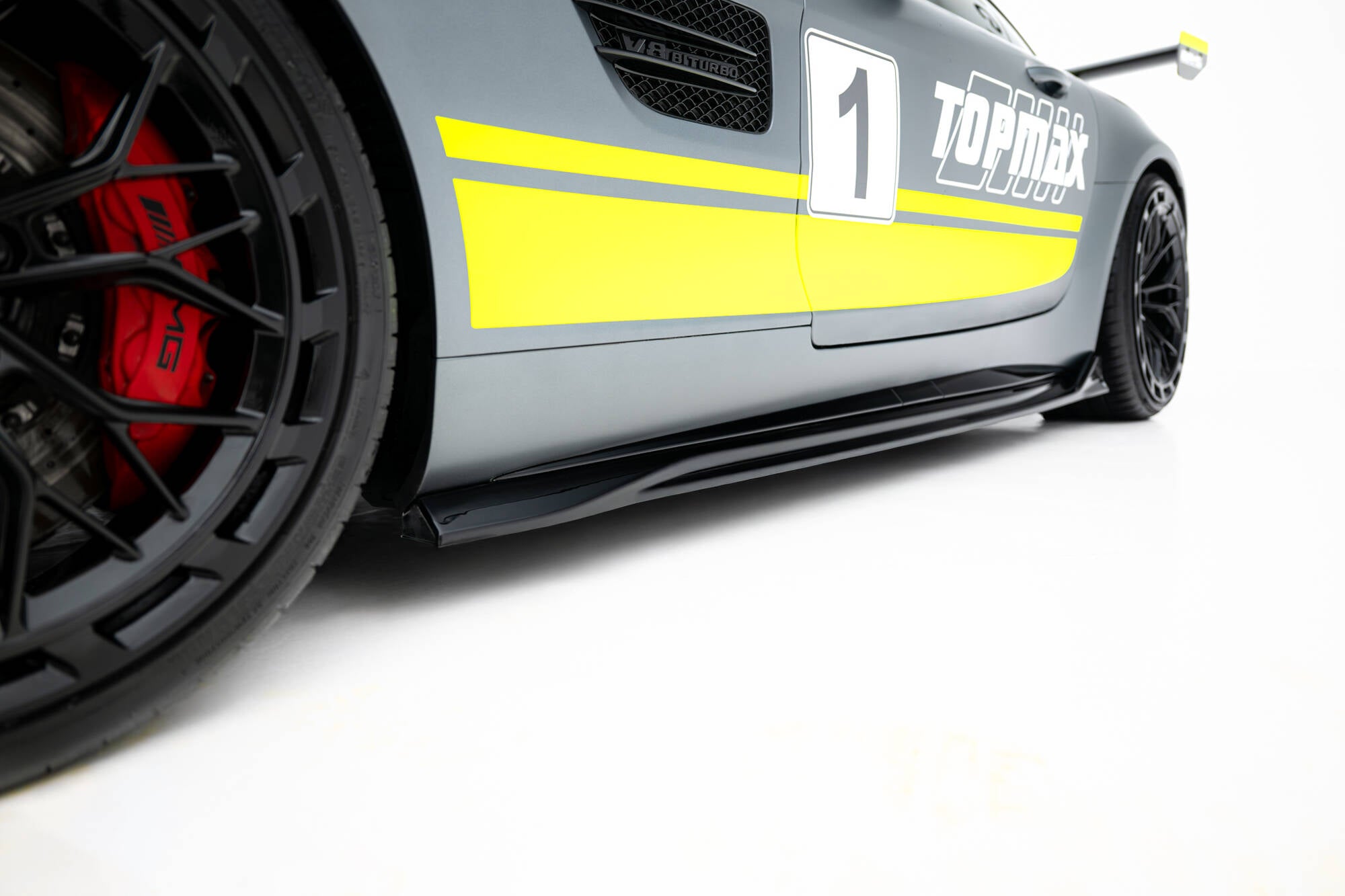 Frontspoiler Lippe, Seitenschweller und Heckdiffusor Satz Mercedes-AMG GT C C190 Facelift