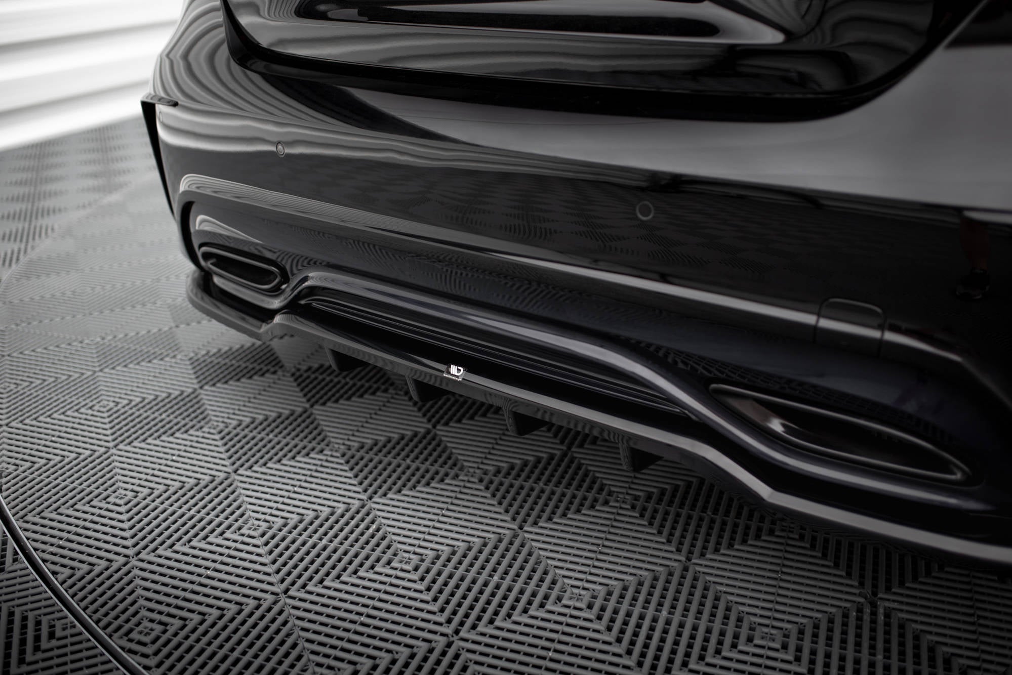 Set Frontspoiler Lippe, Seitenschweller, Heckdiffusor Mercedes-Benz A AMG-Line W176 Facelift