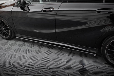 Set Frontspoiler Lippe, Seitenschweller, Heckdiffusor Mercedes-Benz A AMG-Line W176 Facelift