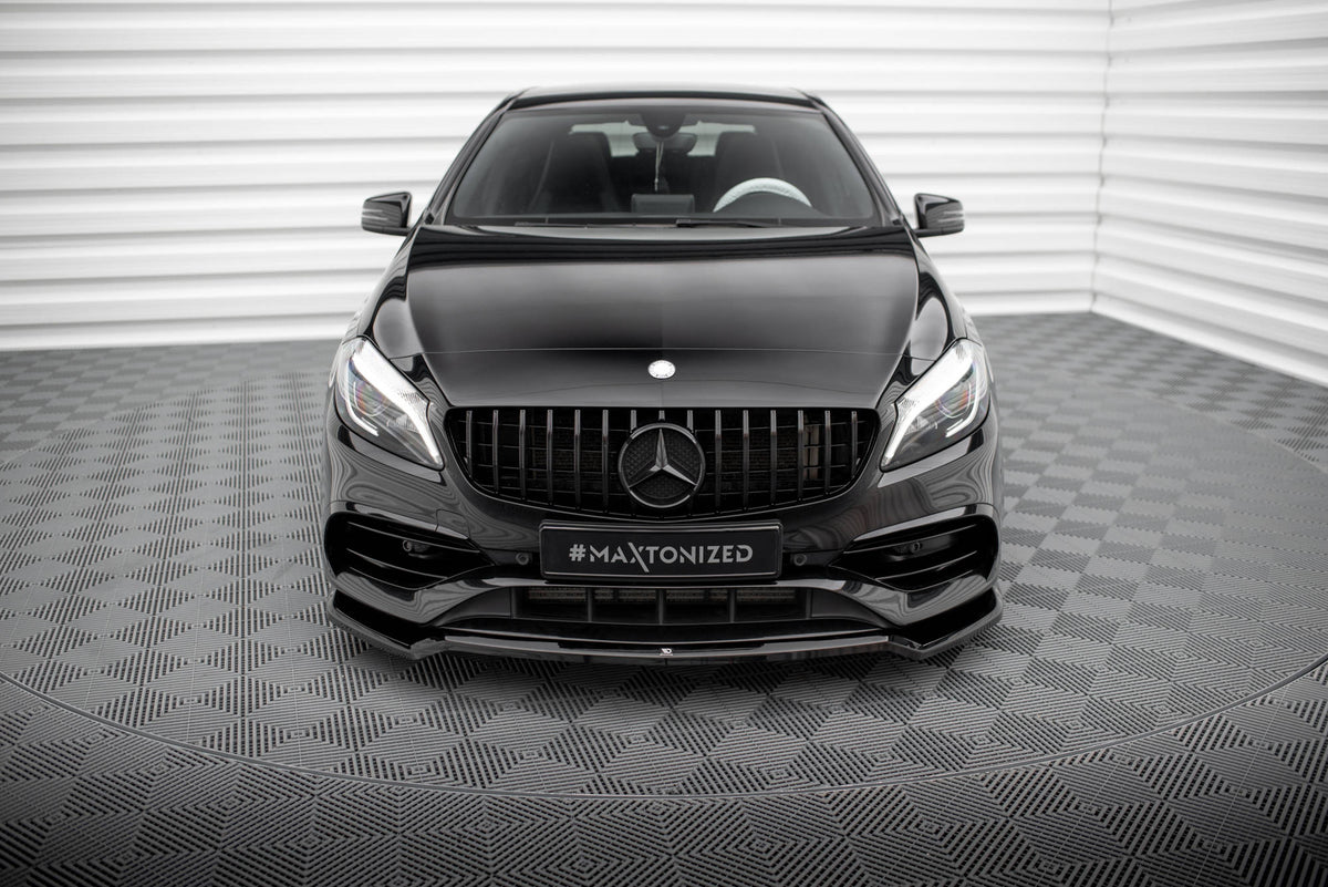 Set Frontspoiler Lippe, Seitenschweller, Heckdiffusor Mercedes-Benz A AMG-Line W176 Facelift