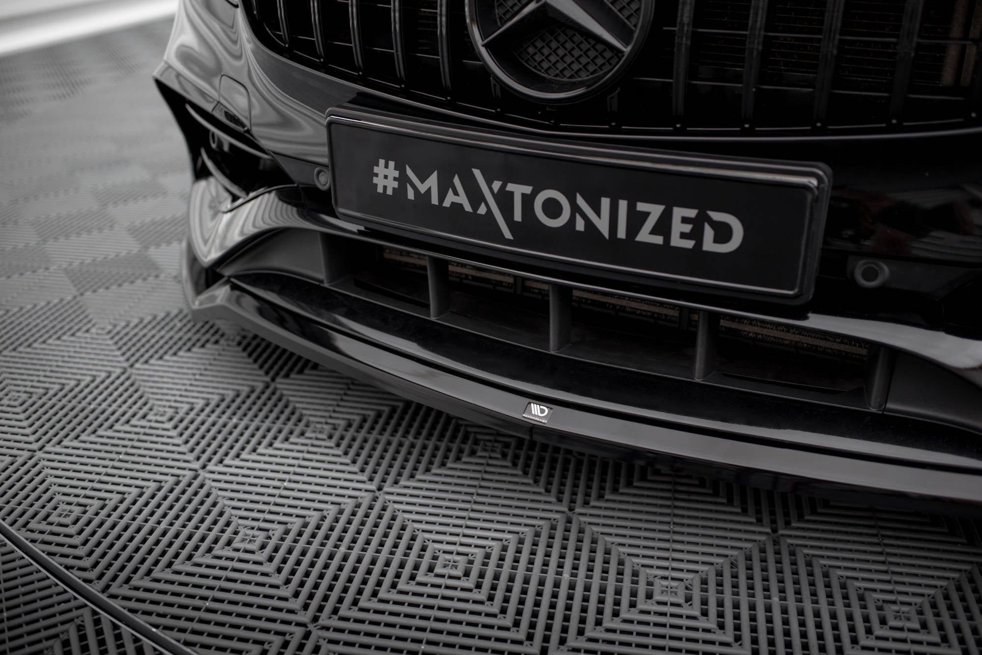 Set Frontspoiler Lippe, Seitenschweller, Heckdiffusor Mercedes-Benz A AMG-Line W176 Facelift