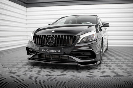 Set Frontspoiler Lippe, Seitenschweller, Heckdiffusor Mercedes-Benz A AMG-Line W176 Facelift