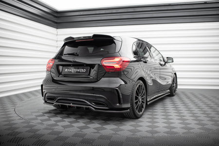 Set Frontspoiler Lippe, Seitenschweller, Heckdiffusor Mercedes-Benz A AMG-Line W176 Facelift