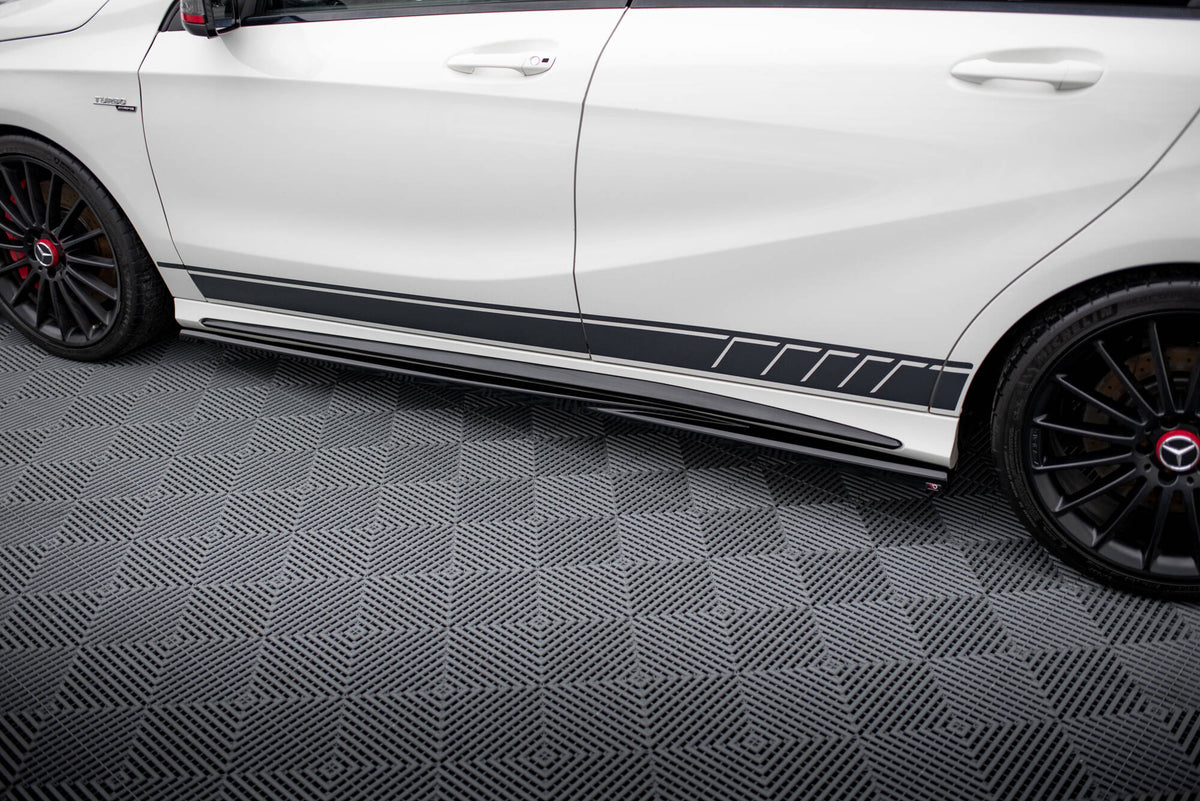 Frontspoiler Lippe, Seitenschweller und Heckdiffusor Mercedes-Benz A45 AMG W176