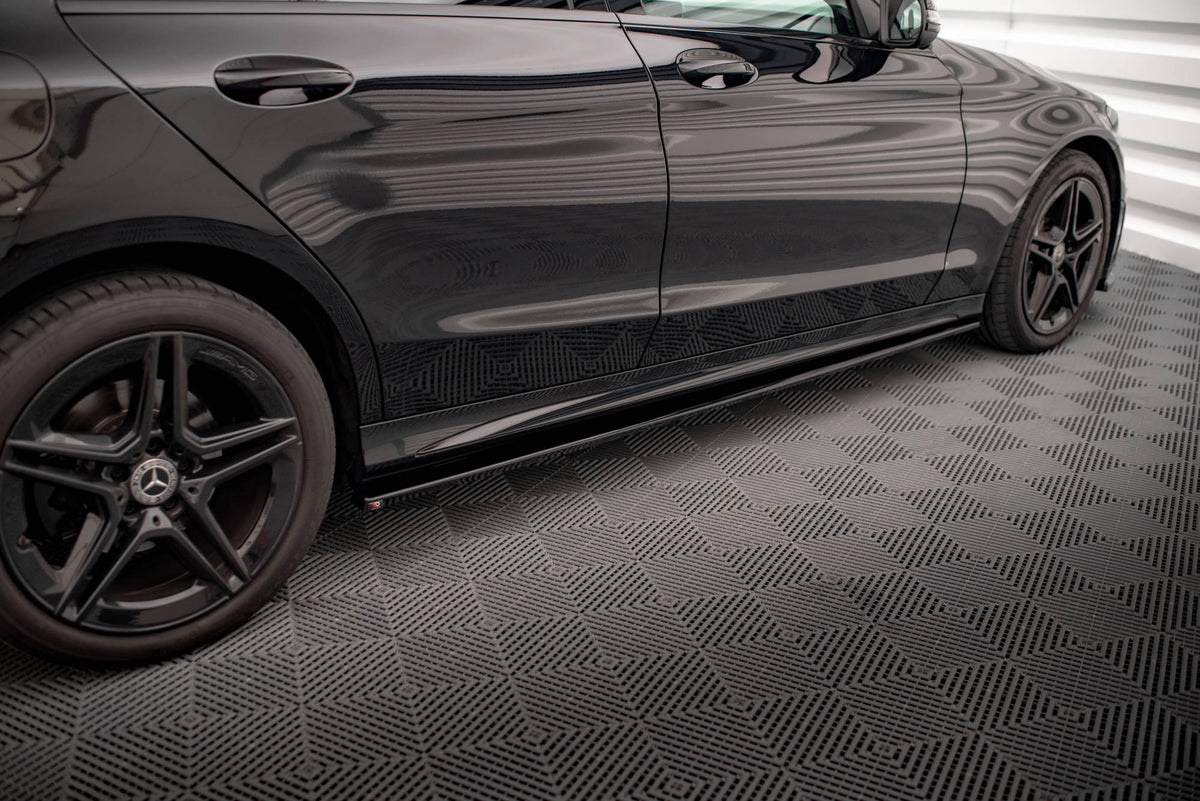 Frontspoiler Lippe, Seitenschweller, Heckdiffusor Mercedes-Benz C AMG-Line Sedan / Estate W205 Facelift / S205 Facelift