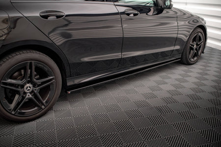 Frontspoiler Lippe, Seitenschweller, Heckdiffusor Mercedes-Benz C AMG-Line Sedan / Estate W205 Facelift / S205 Facelift