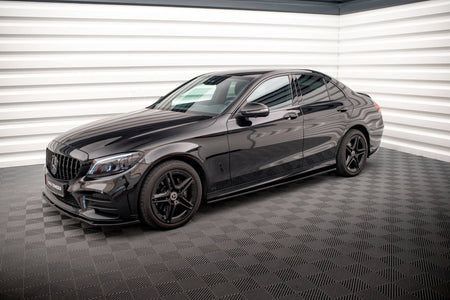 Frontspoiler Lippe, Seitenschweller, Heckdiffusor Mercedes-Benz C AMG-Line Sedan / Estate W205 Facelift / S205 Facelift