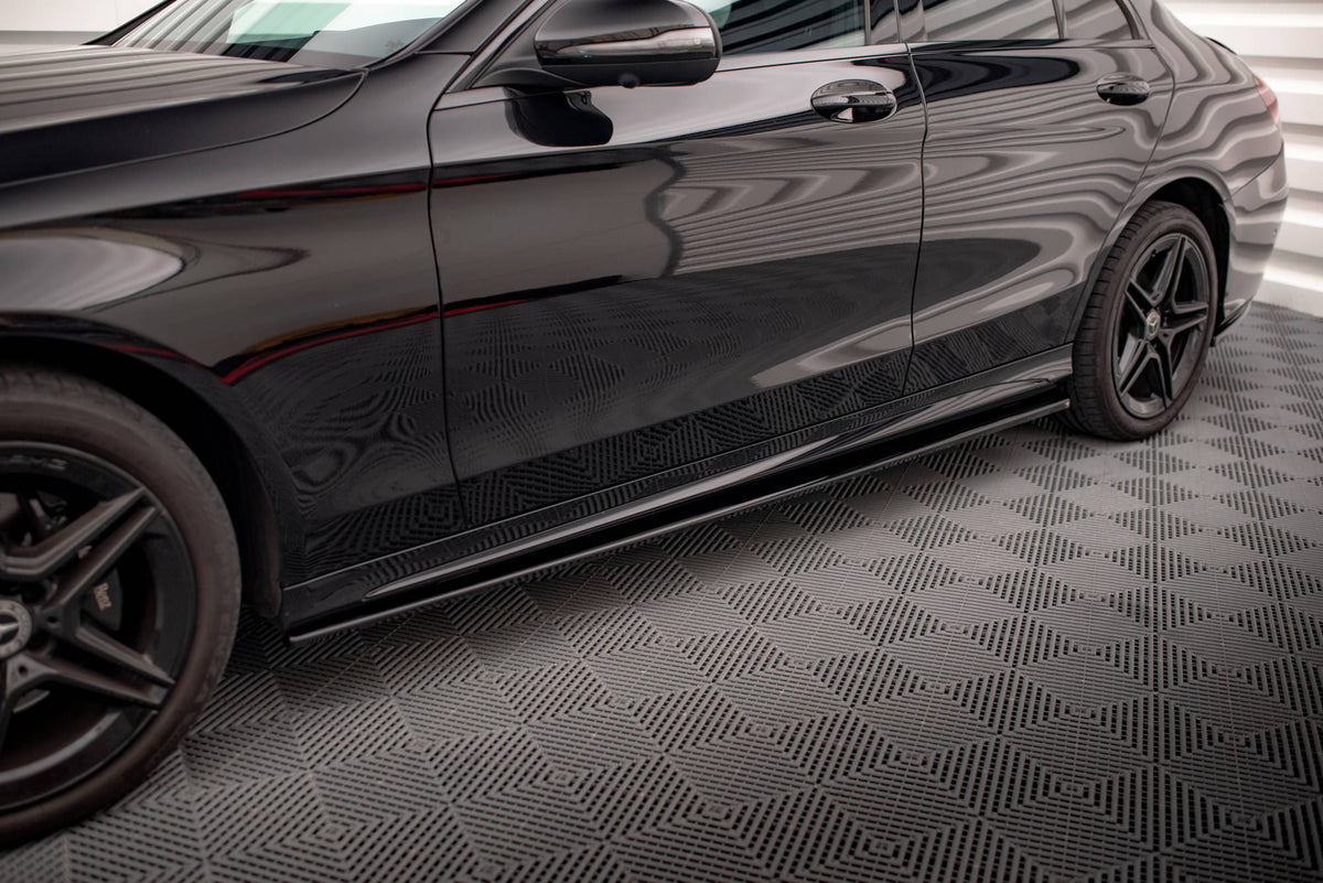 Frontspoiler Lippe, Seitenschweller, Heckdiffusor Mercedes-Benz C AMG-Line Sedan / Estate W205 Facelift / S205 Facelift