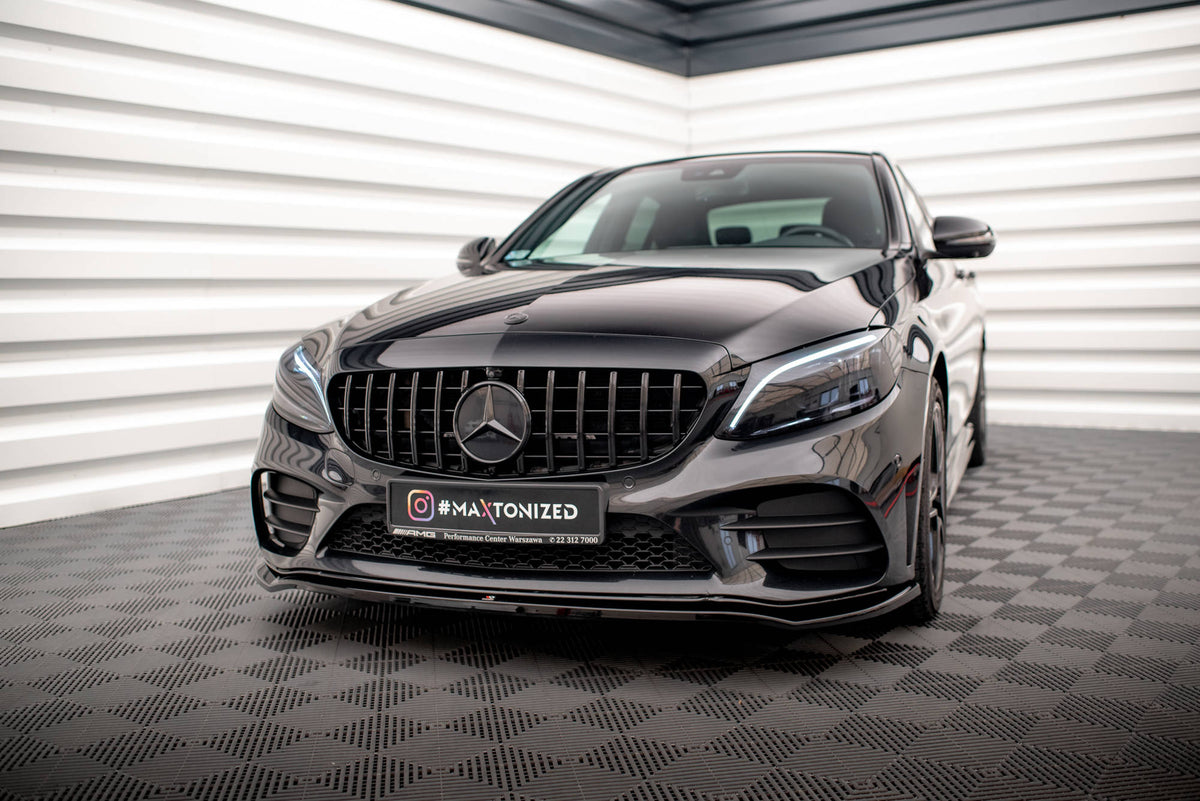 Frontspoiler Lippe, Seitenschweller, Heckdiffusor Mercedes-Benz C AMG-Line Sedan / Estate W205 Facelift / S205 Facelift