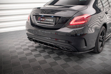 Frontspoiler Lippe, Seitenschweller, Heckdiffusor Mercedes-Benz C AMG-Line Sedan / Estate W205 Facelift / S205 Facelift