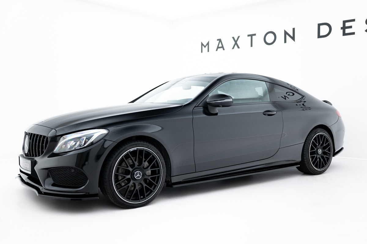 Frontspoiler Lippe, Seitenschweller, Heckdiffusor Mercedes- Benz C Coupe AMG-Line C205
