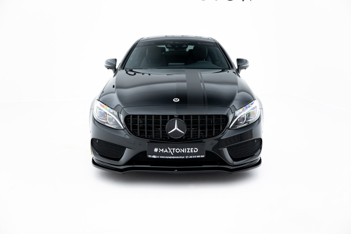 Frontspoiler Lippe, Seitenschweller, Heckdiffusor Mercedes- Benz C Coupe AMG-Line C205