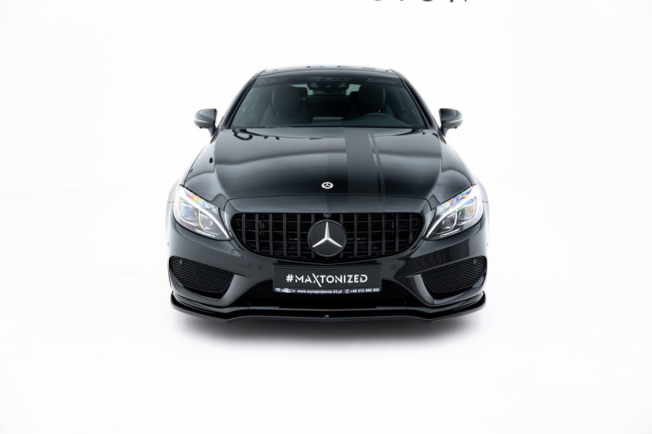 Frontspoiler Lippe, Seitenschweller, Heckdiffusor Mercedes- Benz C Coupe AMG-Line C205