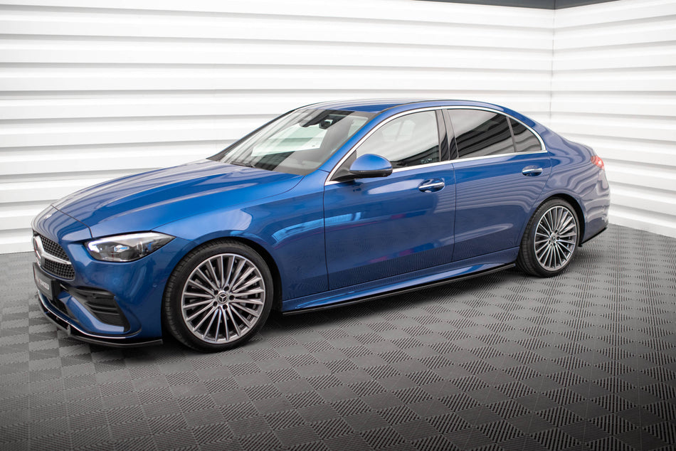 Frontspoiler Lippe, Seitenschweller und Heckdiffusor Satz Mercedes-Benz C AMG-Line W206 / S206
