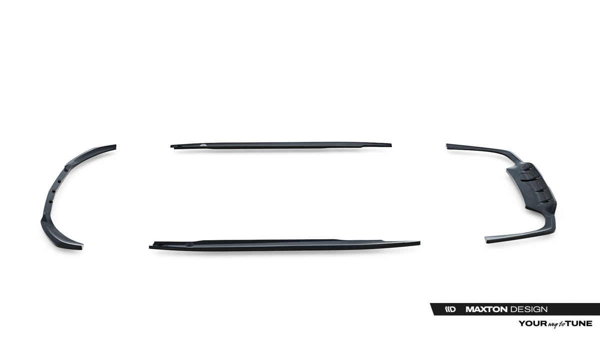 Frontspoiler Lippe, Seitenschweller, Heckdiffusor Mercedes-Benz C Sedan / Estate AMG-Line W206 / S206