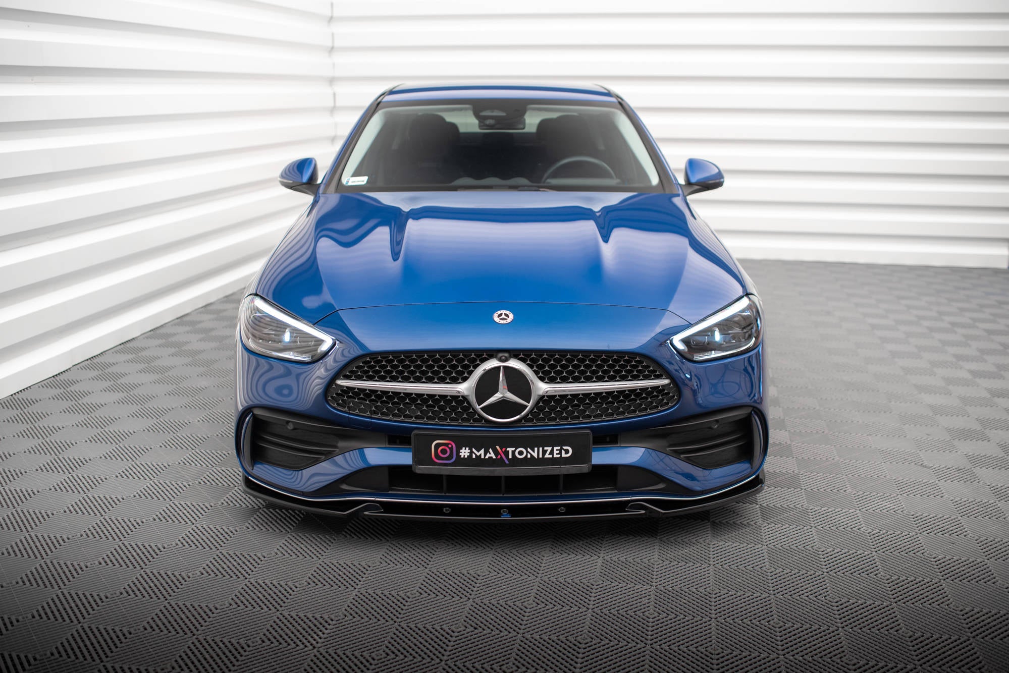 Frontspoiler Lippe, Seitenschweller und Heckdiffusor Satz Mercedes-Benz C AMG-Line W206 / S206
