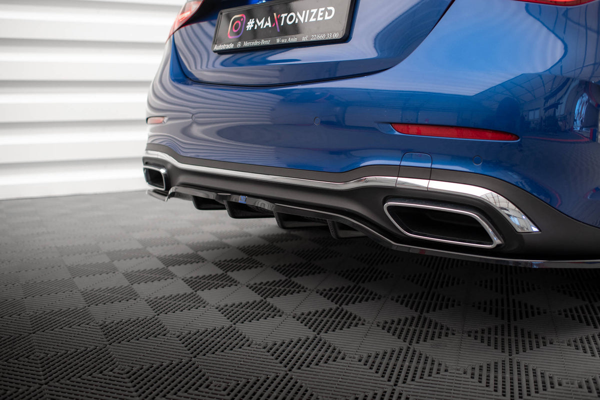 Frontspoiler Lippe, Seitenschweller und Heckdiffusor Satz Mercedes-Benz C AMG-Line W206 / S206