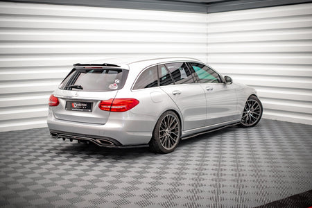 Frontspoiler Lippe & Seitenschweller & Heckdiffusor Mercedes-Benz C W205